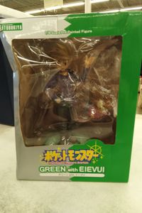 Pokemon Figure Series Green with Eievui 1/8 Scale Pre-Painted Figure