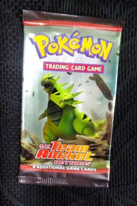 Pokemon Booster Pack - ex Team Rocket Returns - Tyranitar Artwork