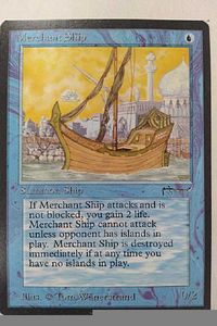 MTG - Merchant Ship - Magic the Gathering