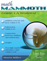 Math Mammoth Grade 1-A Worktext