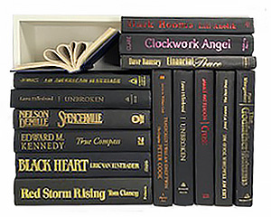 Assorted black books